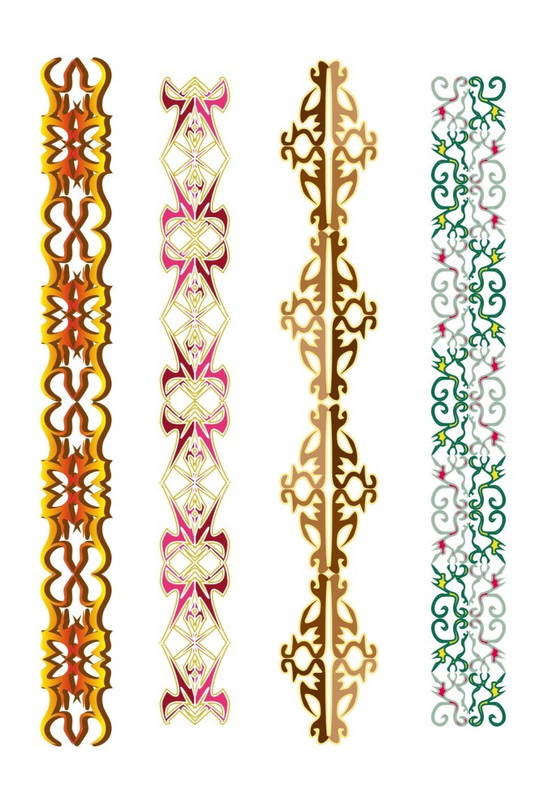 Орнамент в полосе