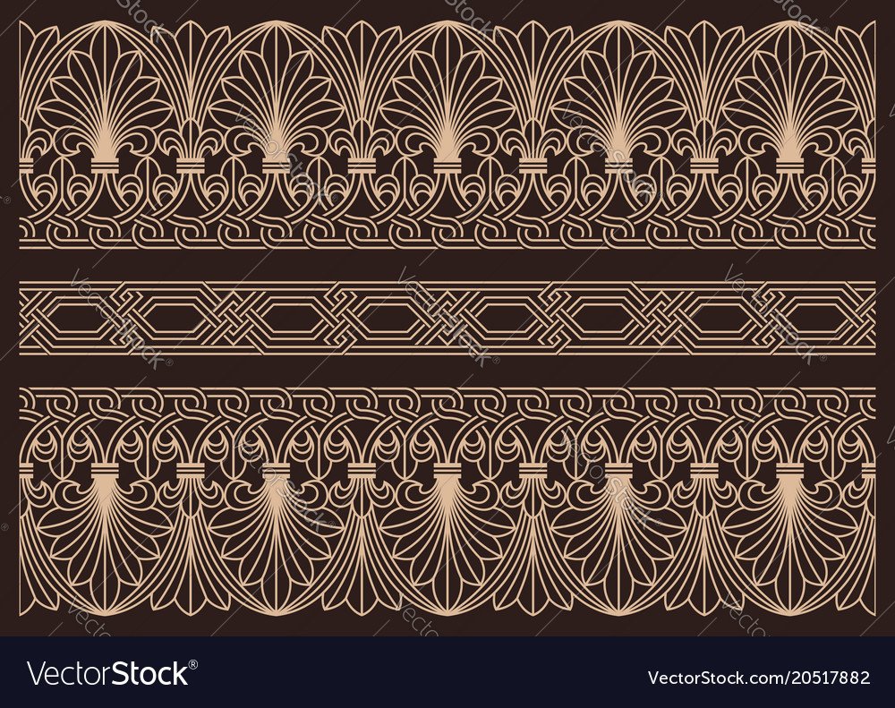 Линейные армянские орнамент