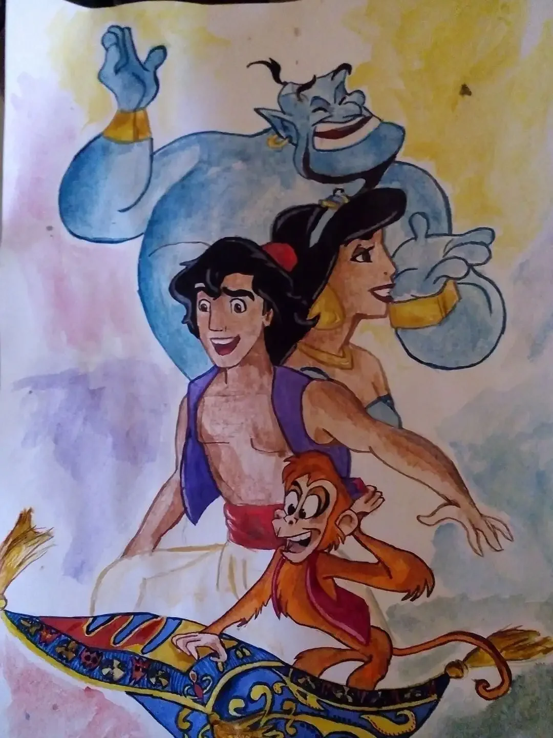 Алладин и Жасмин в цвете