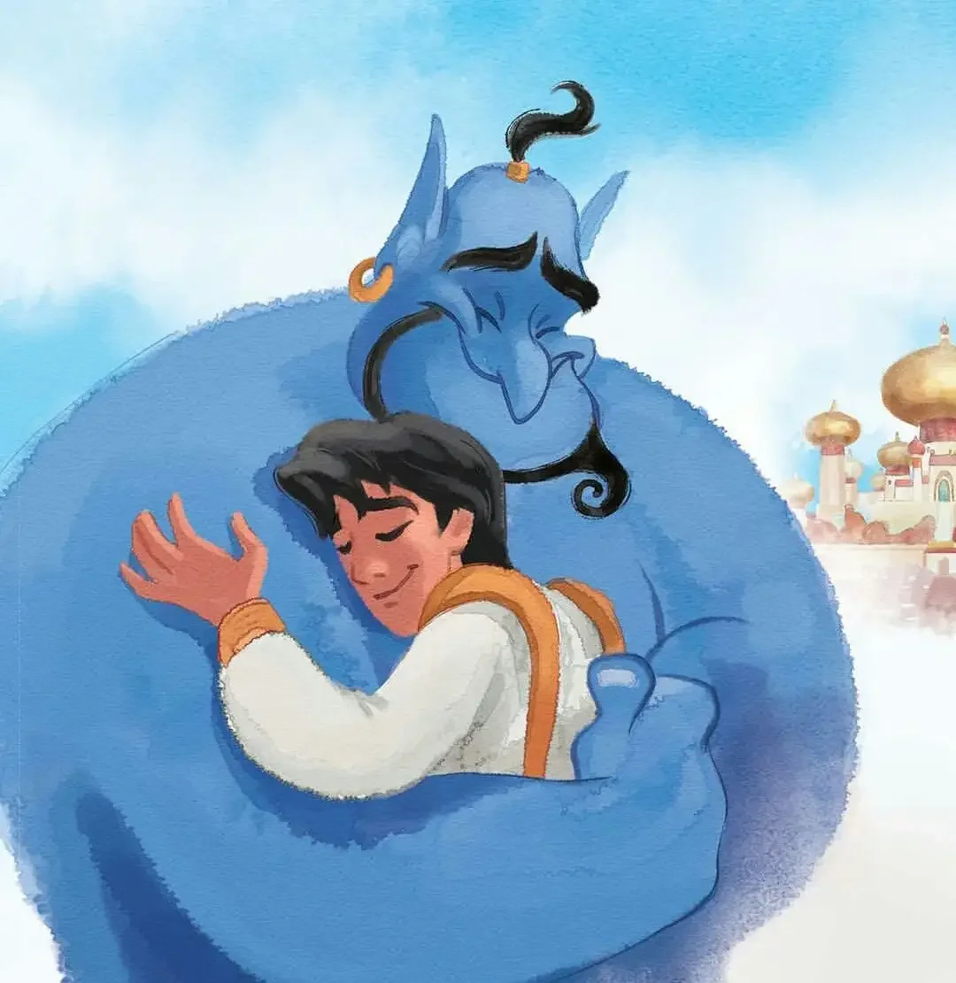 Джин алладин Дисней