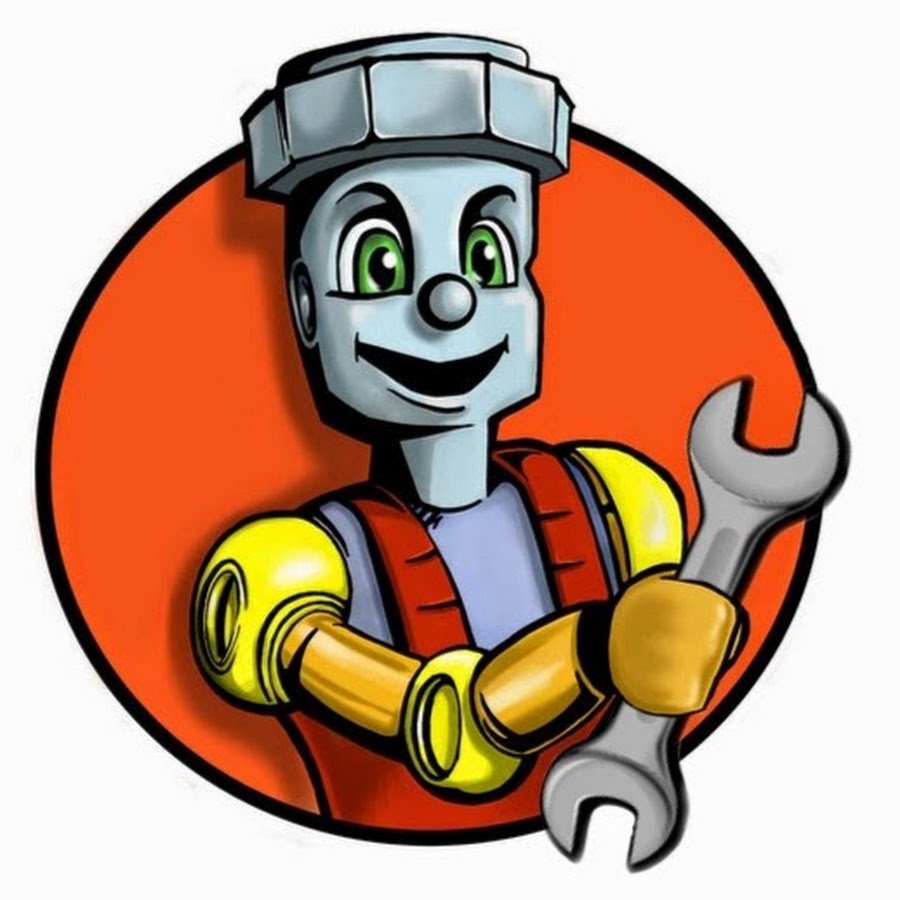 Робот раскраска для детей