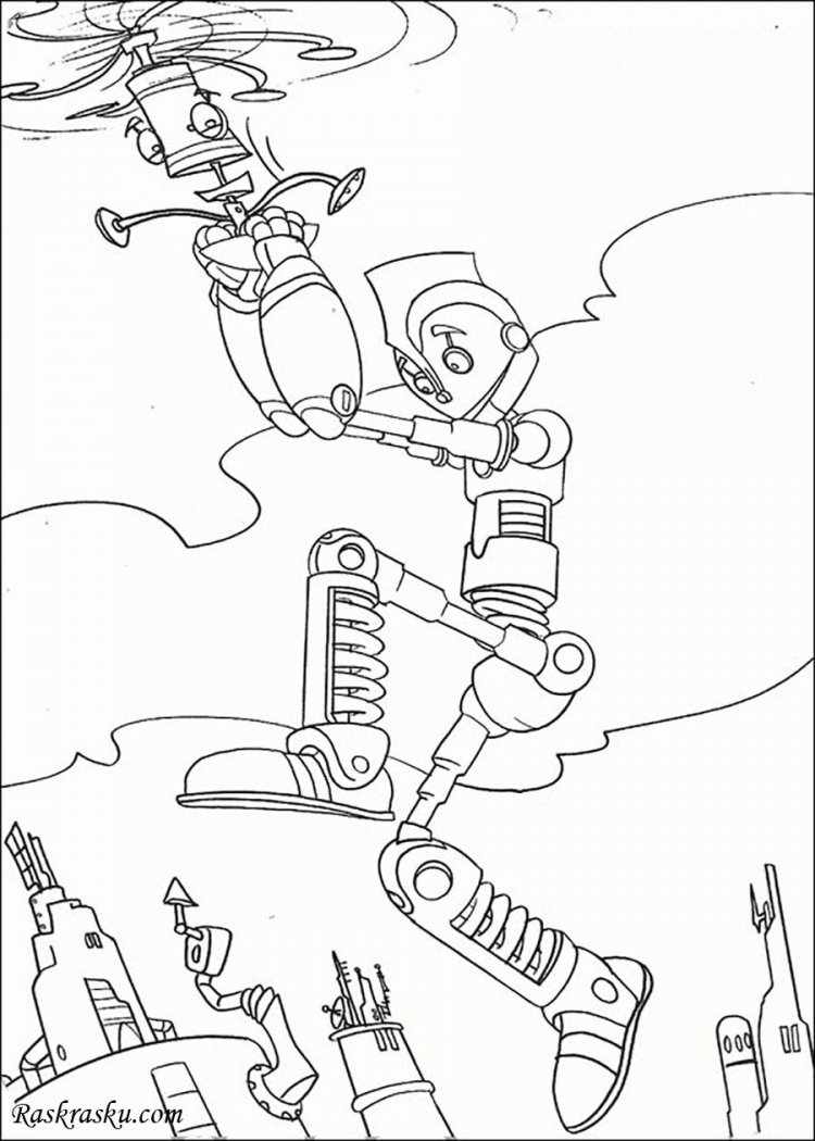 Веселый карандаш раскраска