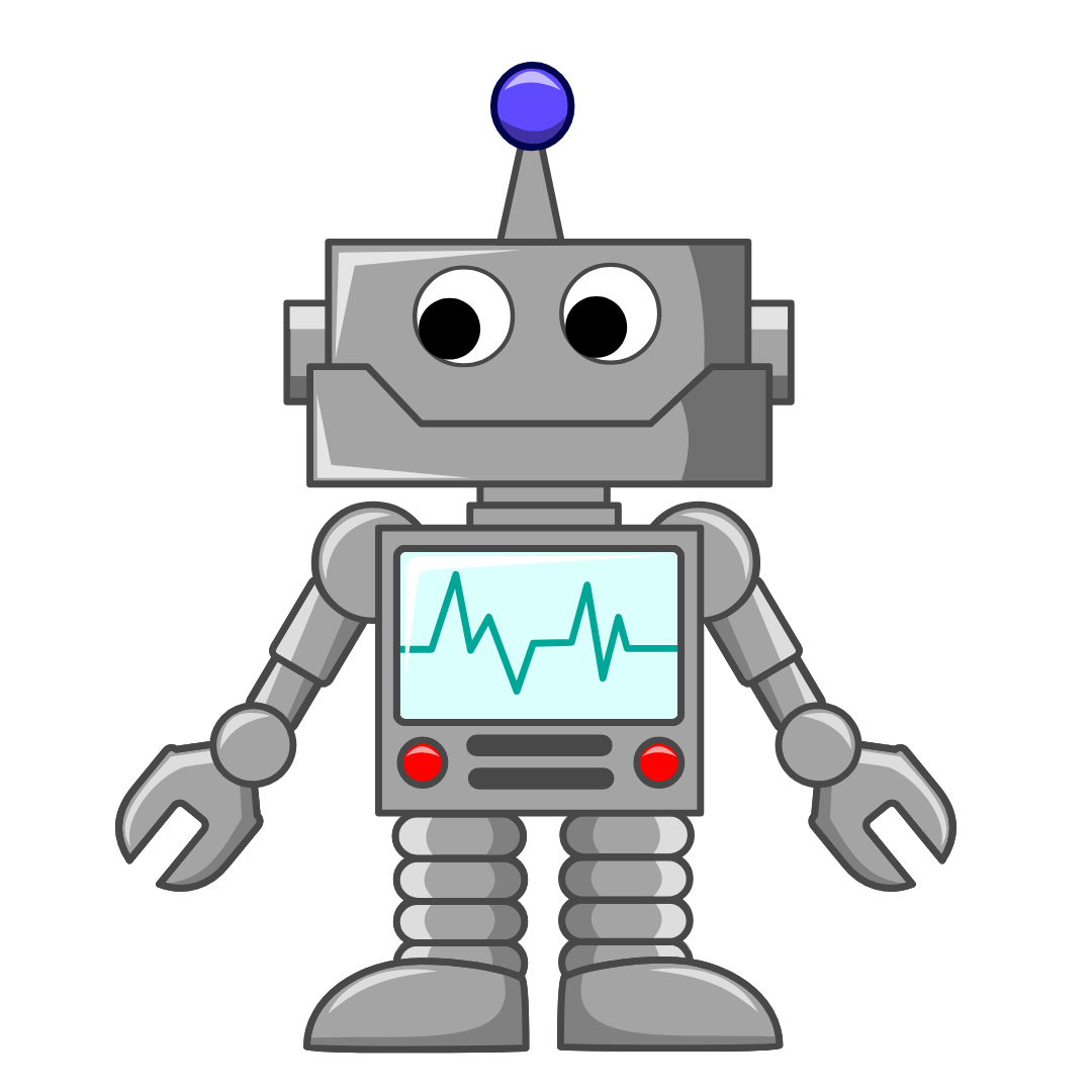 Робот робик раскраска