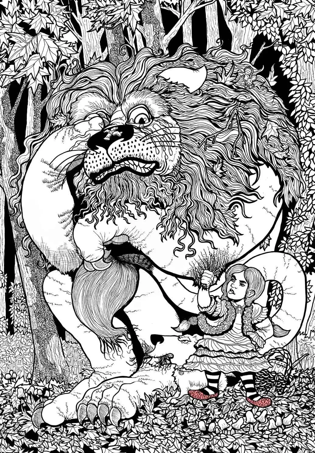 Железный дровосек волшебник изумрудного города раскраска для детей