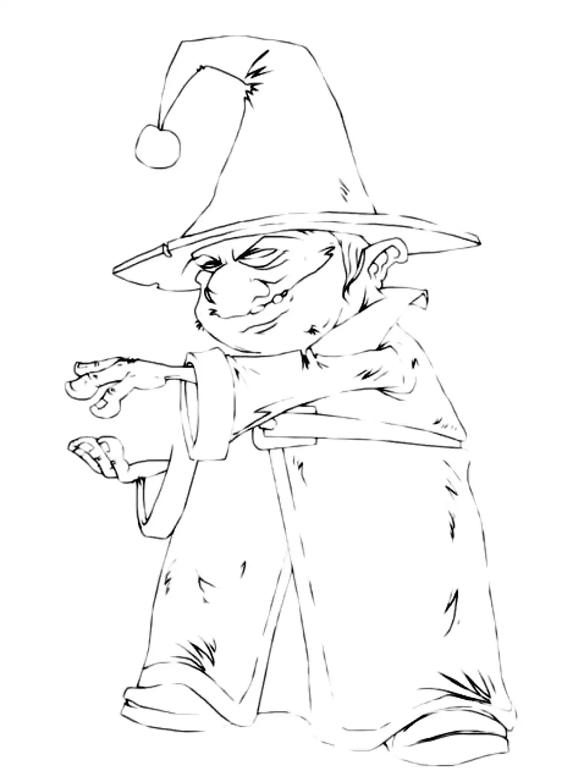 Фея Карабос раскраска