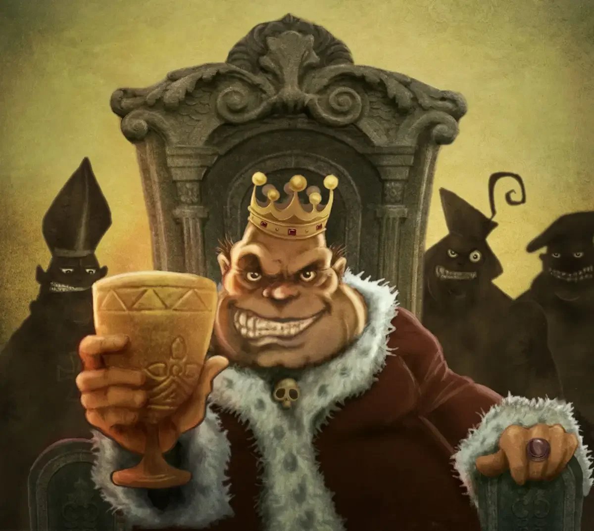 Эдгар по Лягушонок иллюстрации