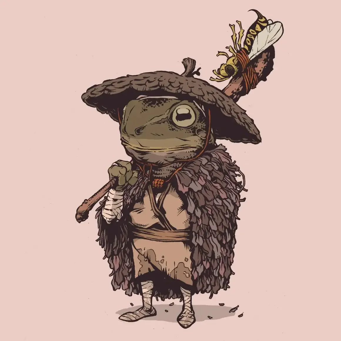 ДНД жаба Самурай