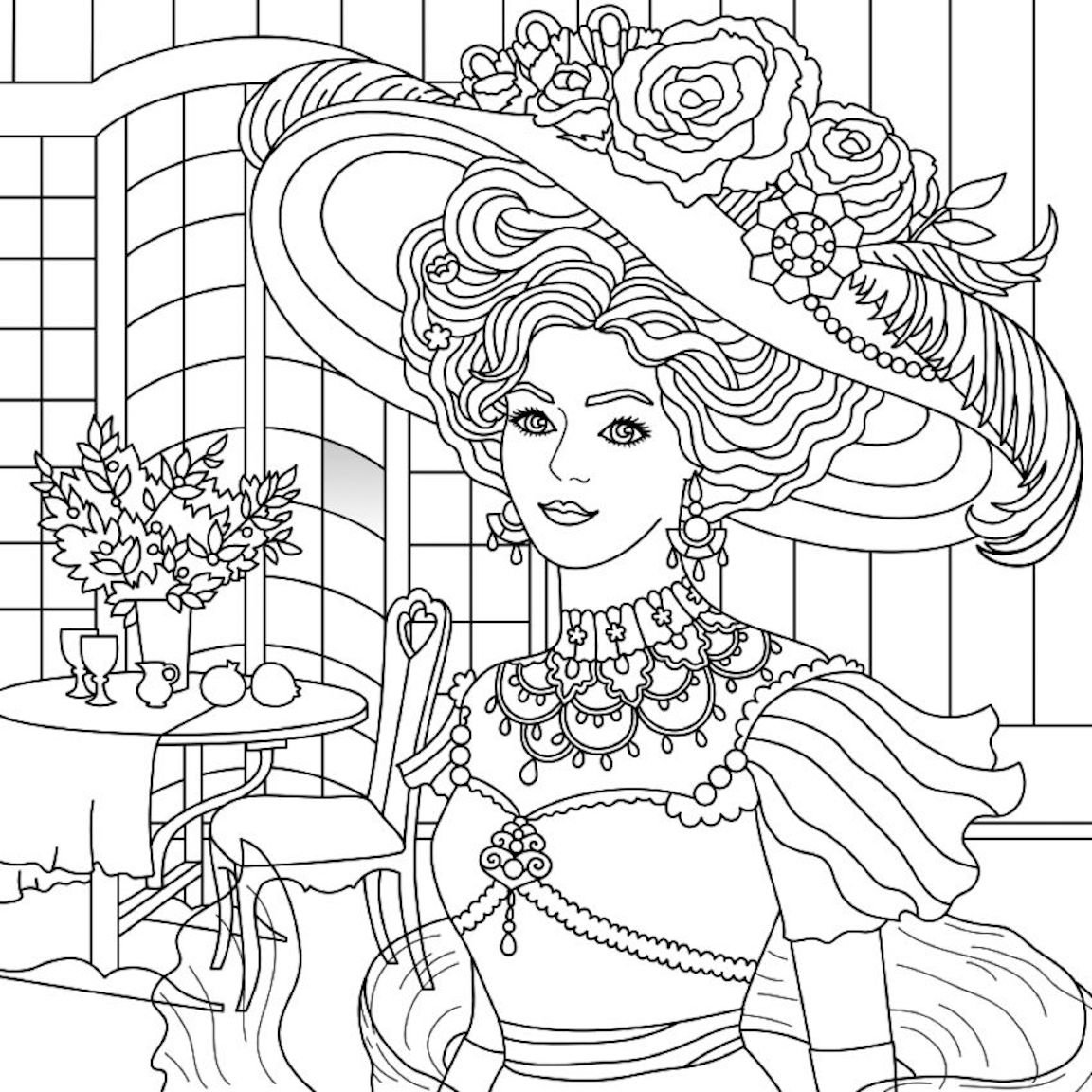 Раскраски для девочек собачки