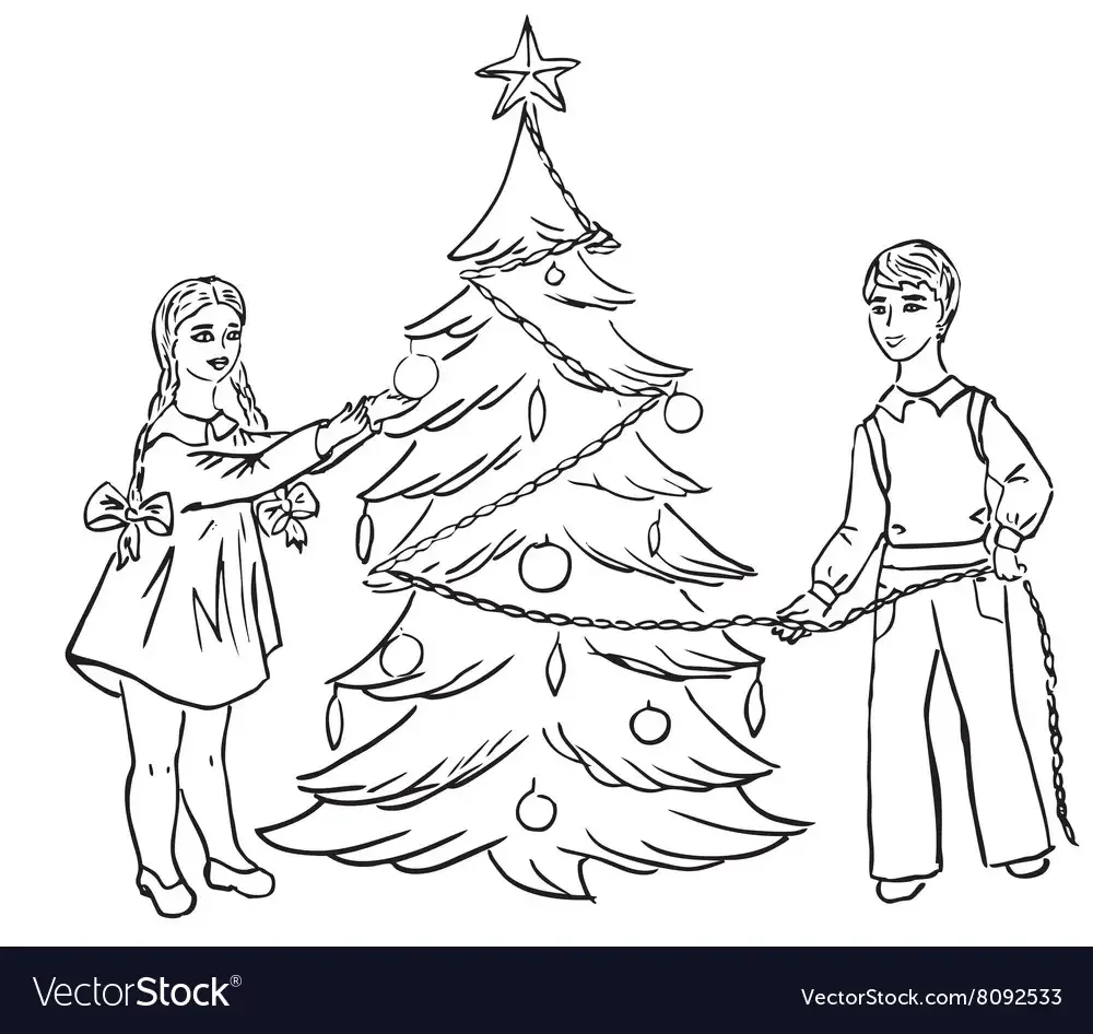 Раскраска семья