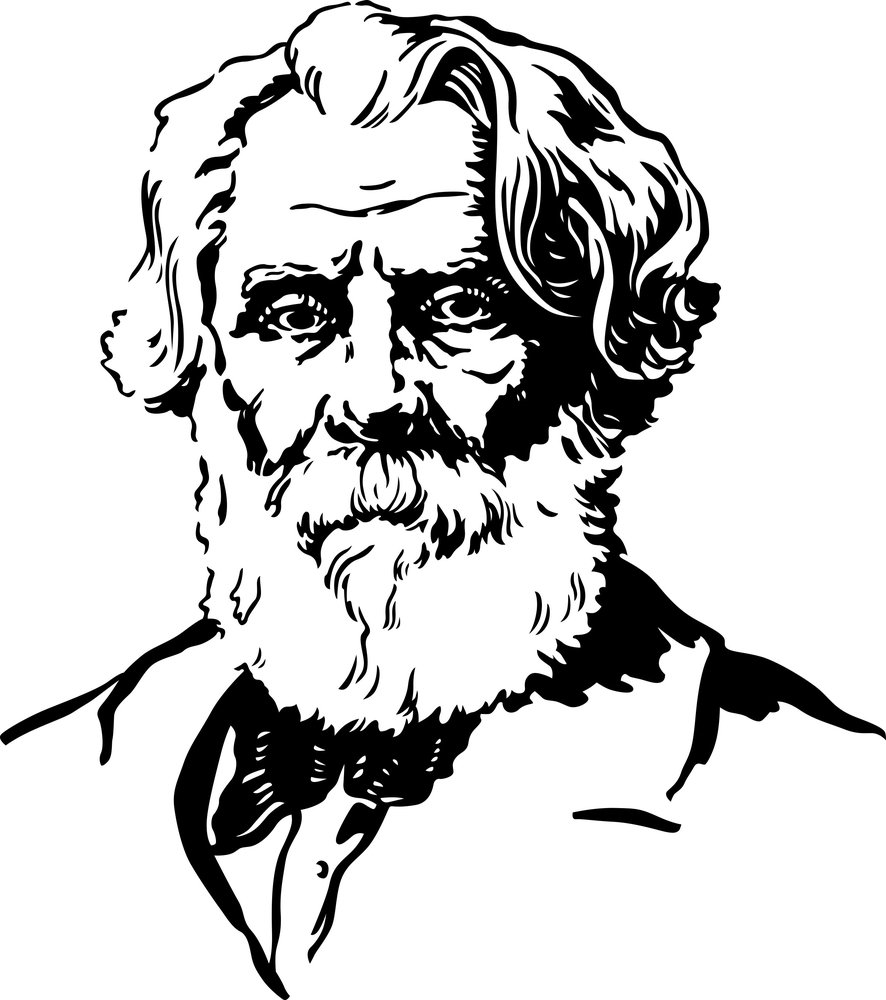 Тургенев Иван Сергеевич портрет эскиз