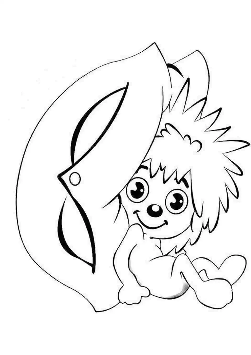 Чип и Дейл раскраска