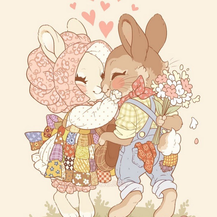 Новогодний кролик раскраска