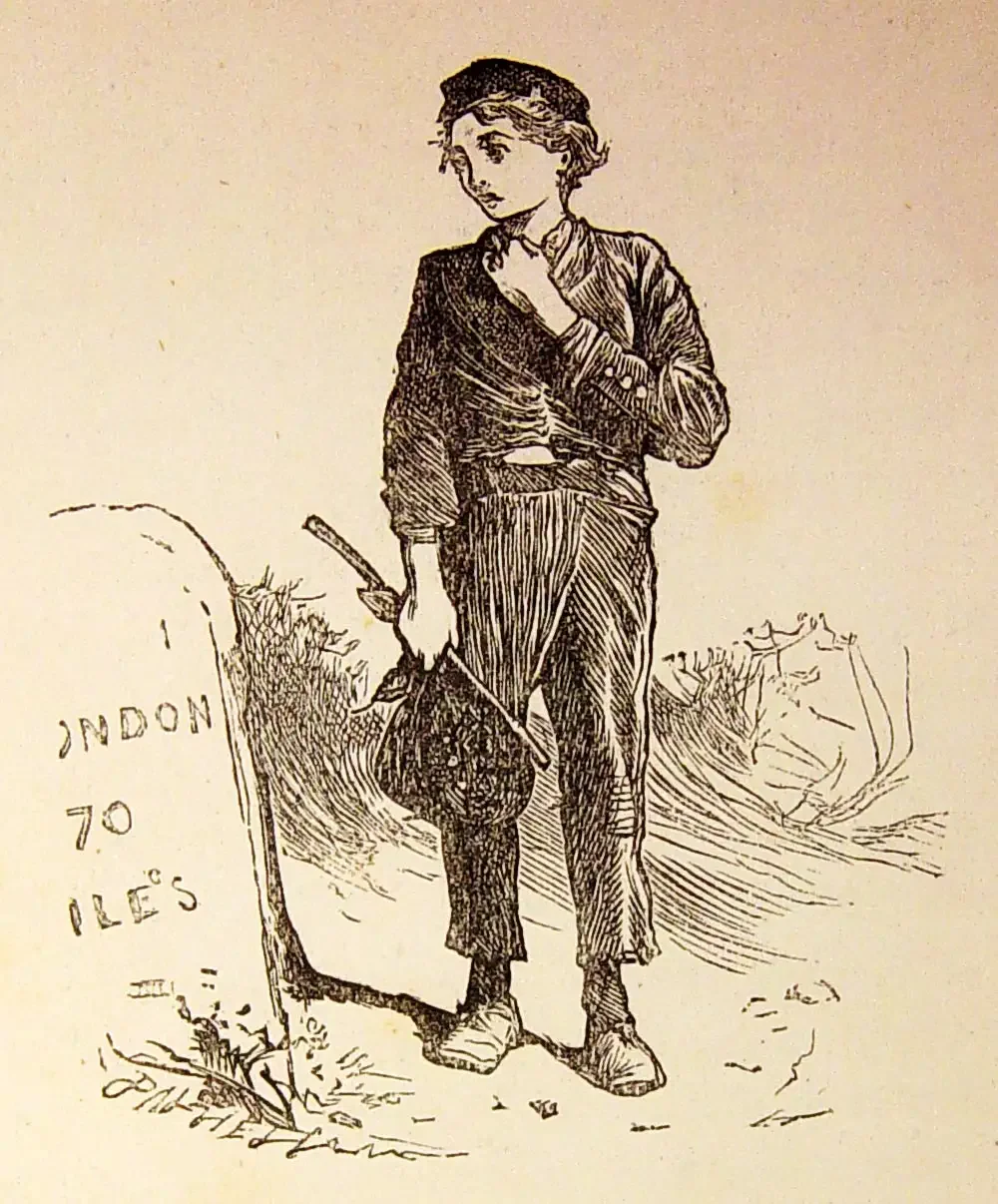 Чарльз Диккенс в адвокатской конторе