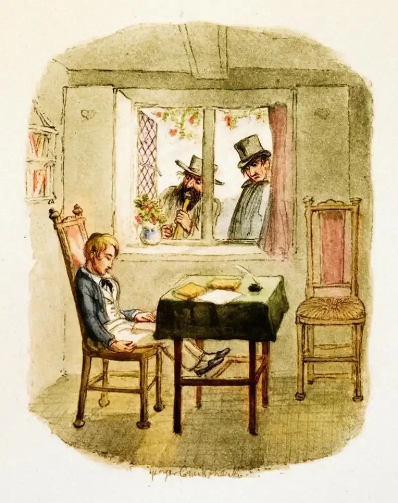 Джордж Крукшенк Оливер Твист