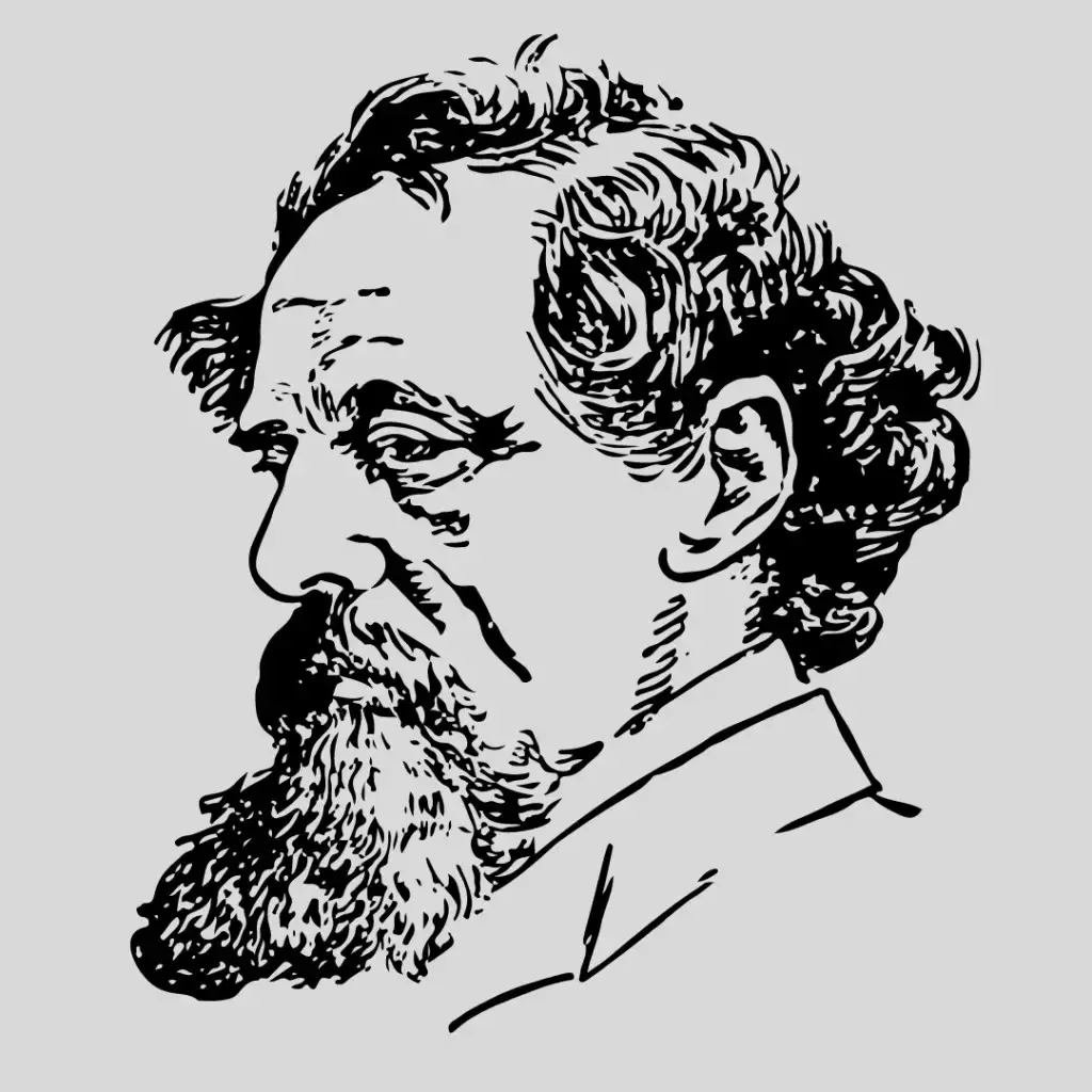 Рождественская открытка Чарльз Диккенс