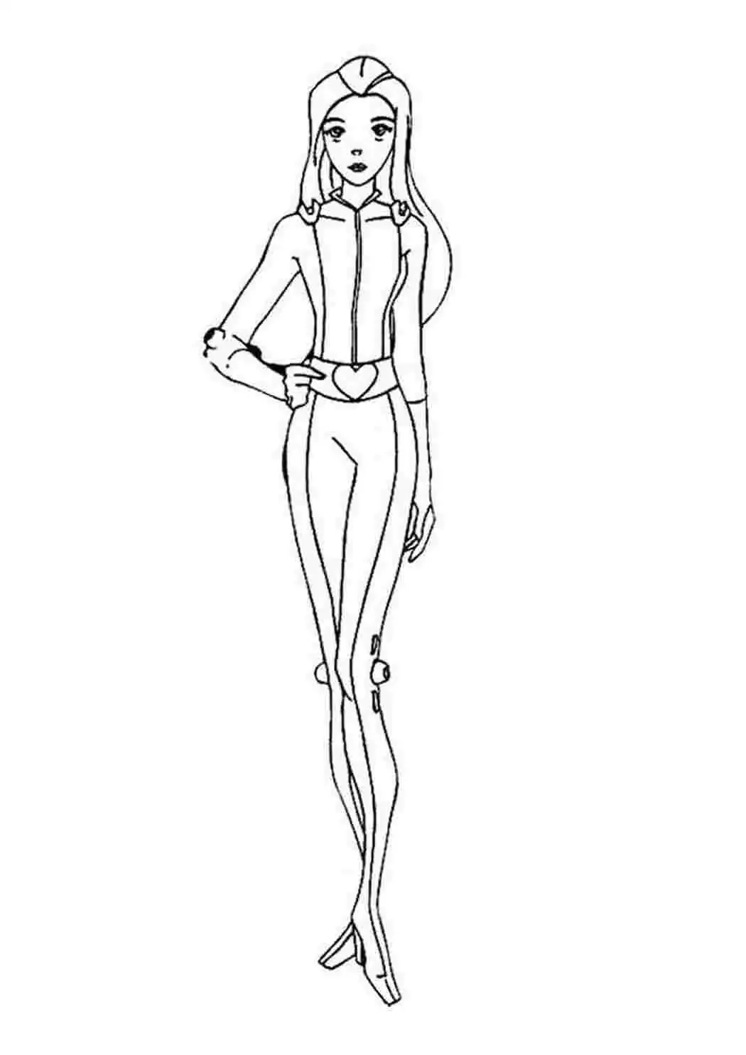 Раскраски тотали спайс тотали