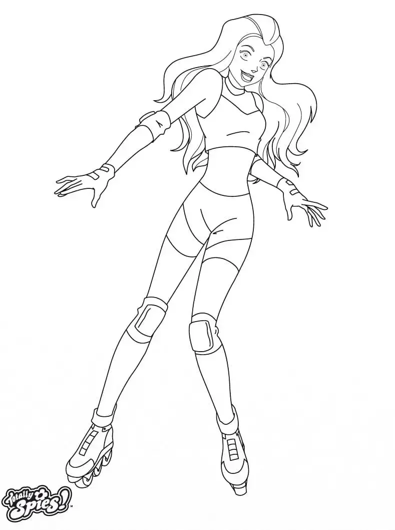 Раскраски мультики тотали спайс