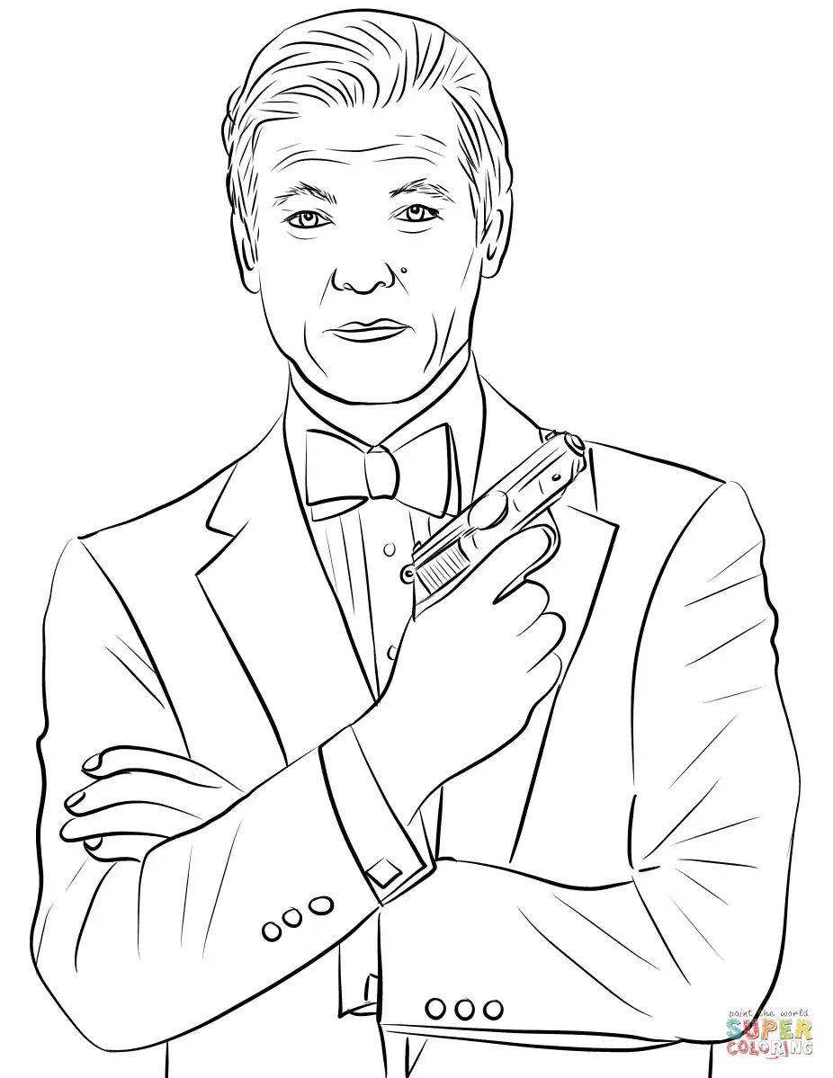 Раскраска Барби шпионы