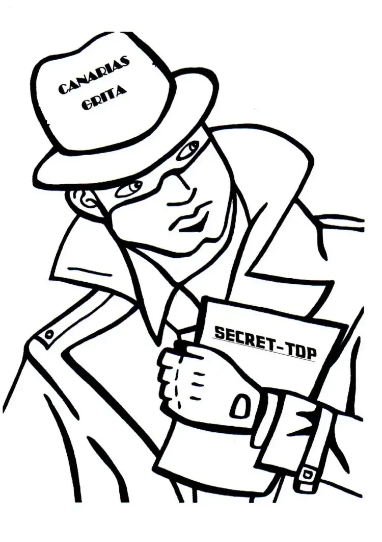 Дети шпионов раскраска