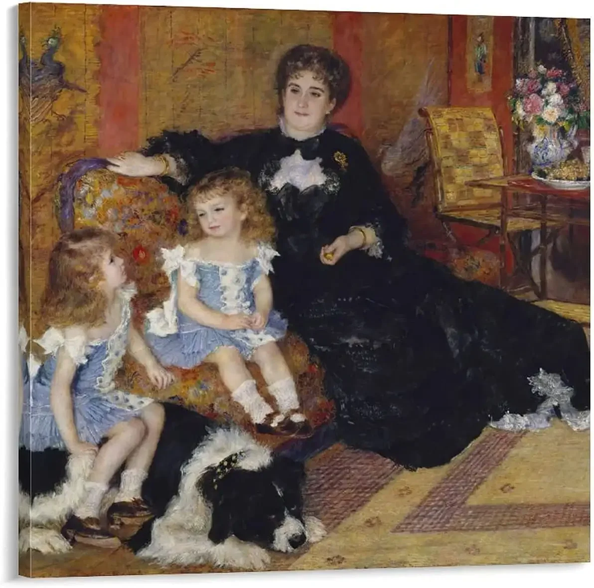 Пьер Огюст Ренуар мадам Шарпантье с детьми