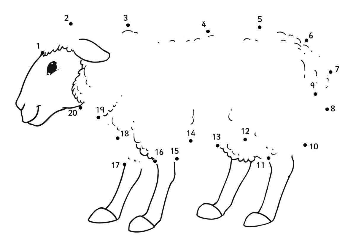 Домашние животные по точкам