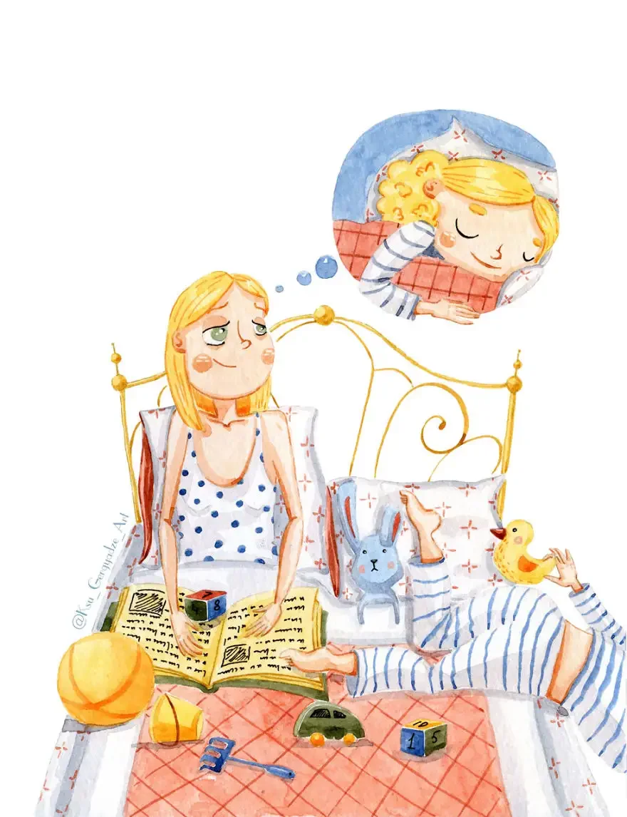 Модные иллюстрации девушек