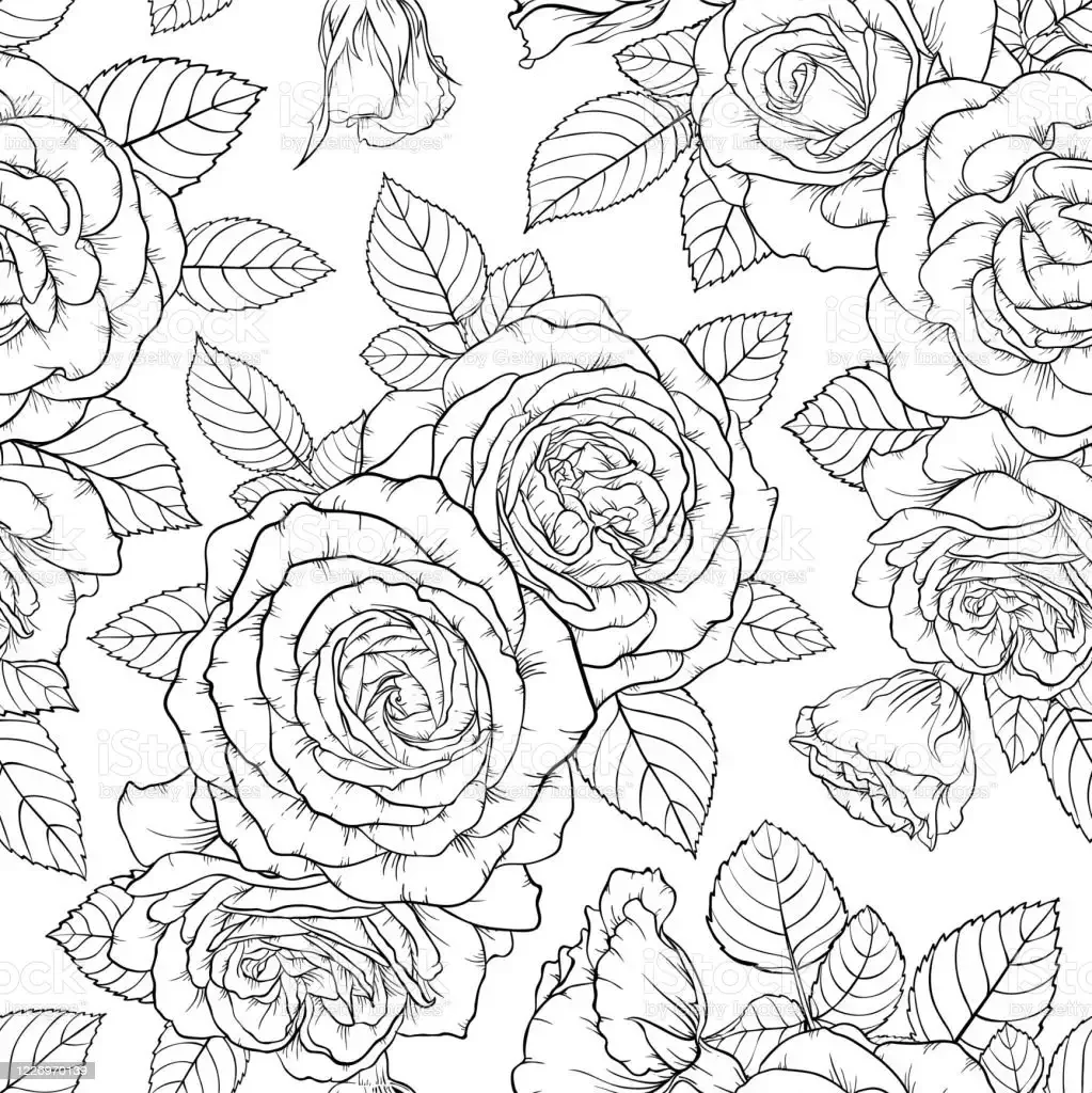 Несложный орнамент для рисования