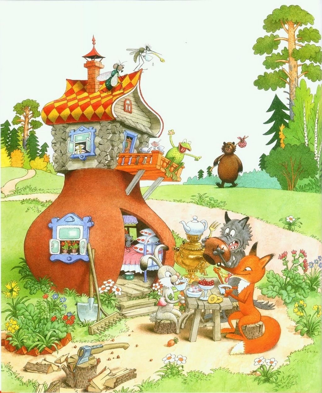 "Лиса и Дрозд" (1946 г., реж. А. Иванов)