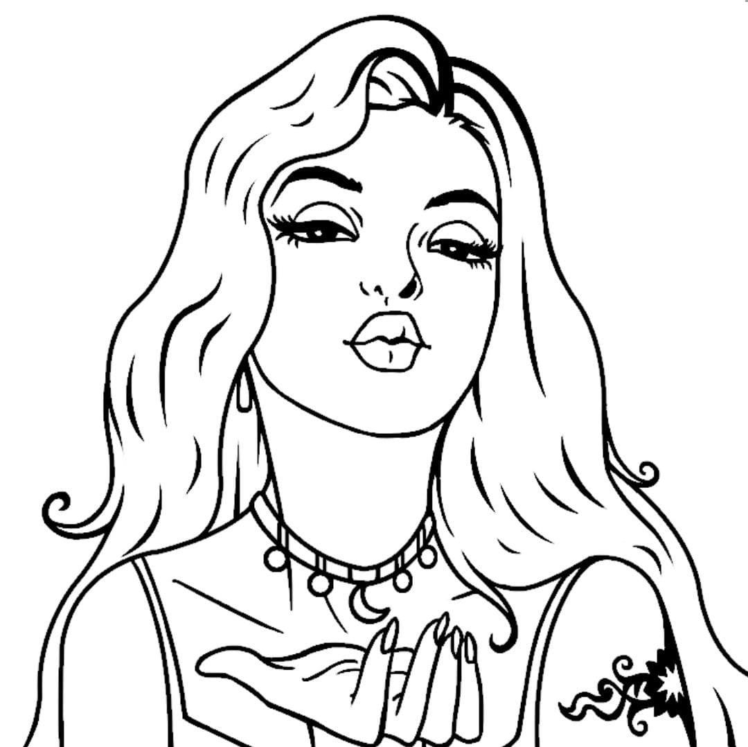 Овал лица для рисования