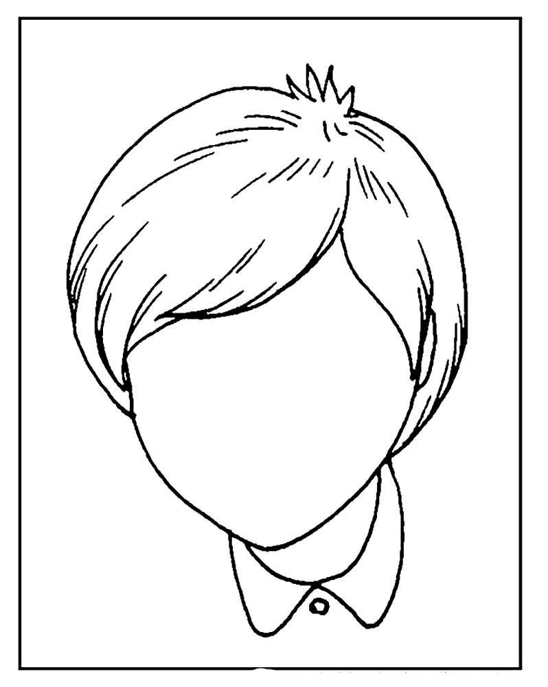 Лицо для макияжа раскраска