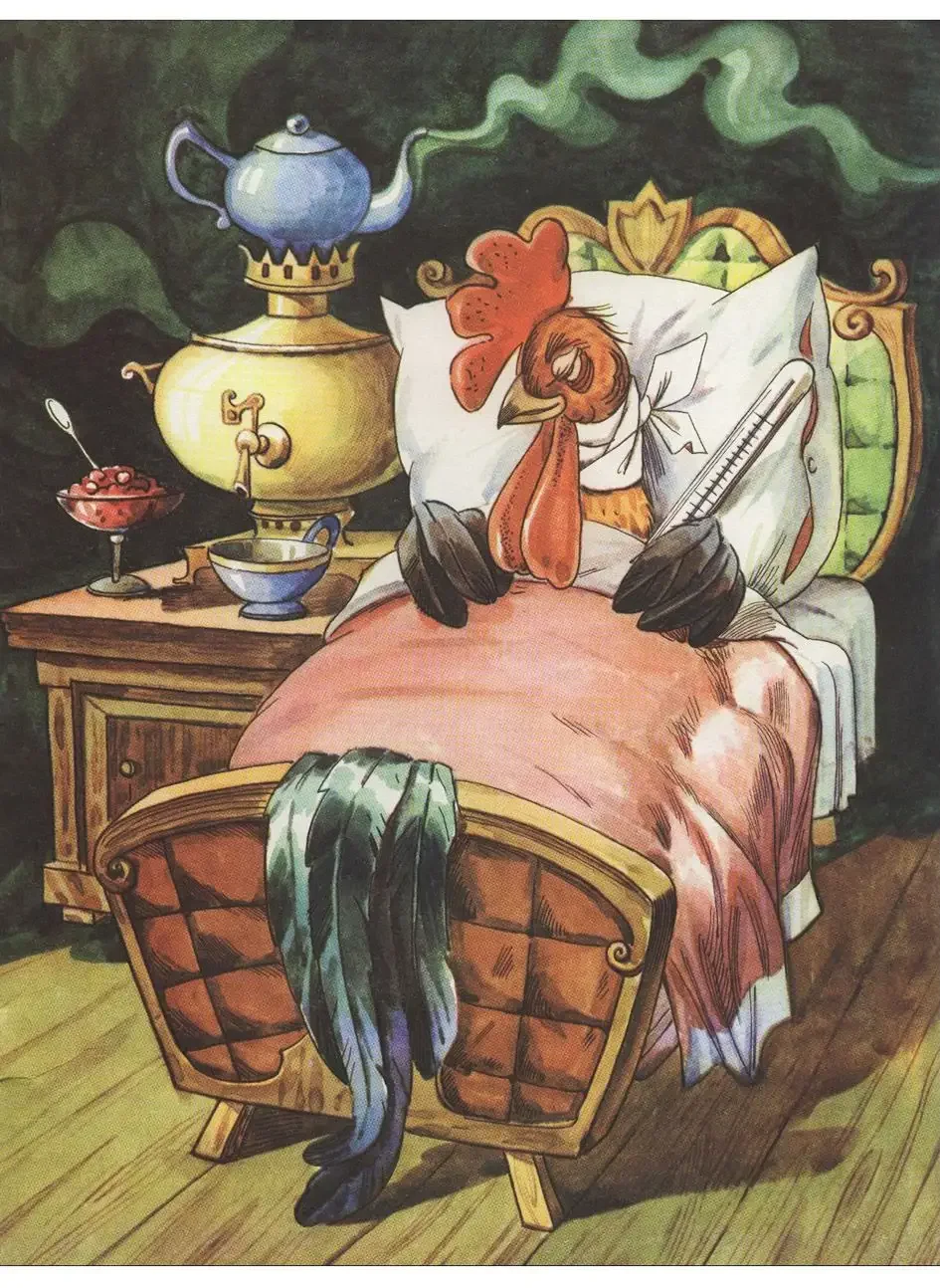 Раскраска антистресс курица