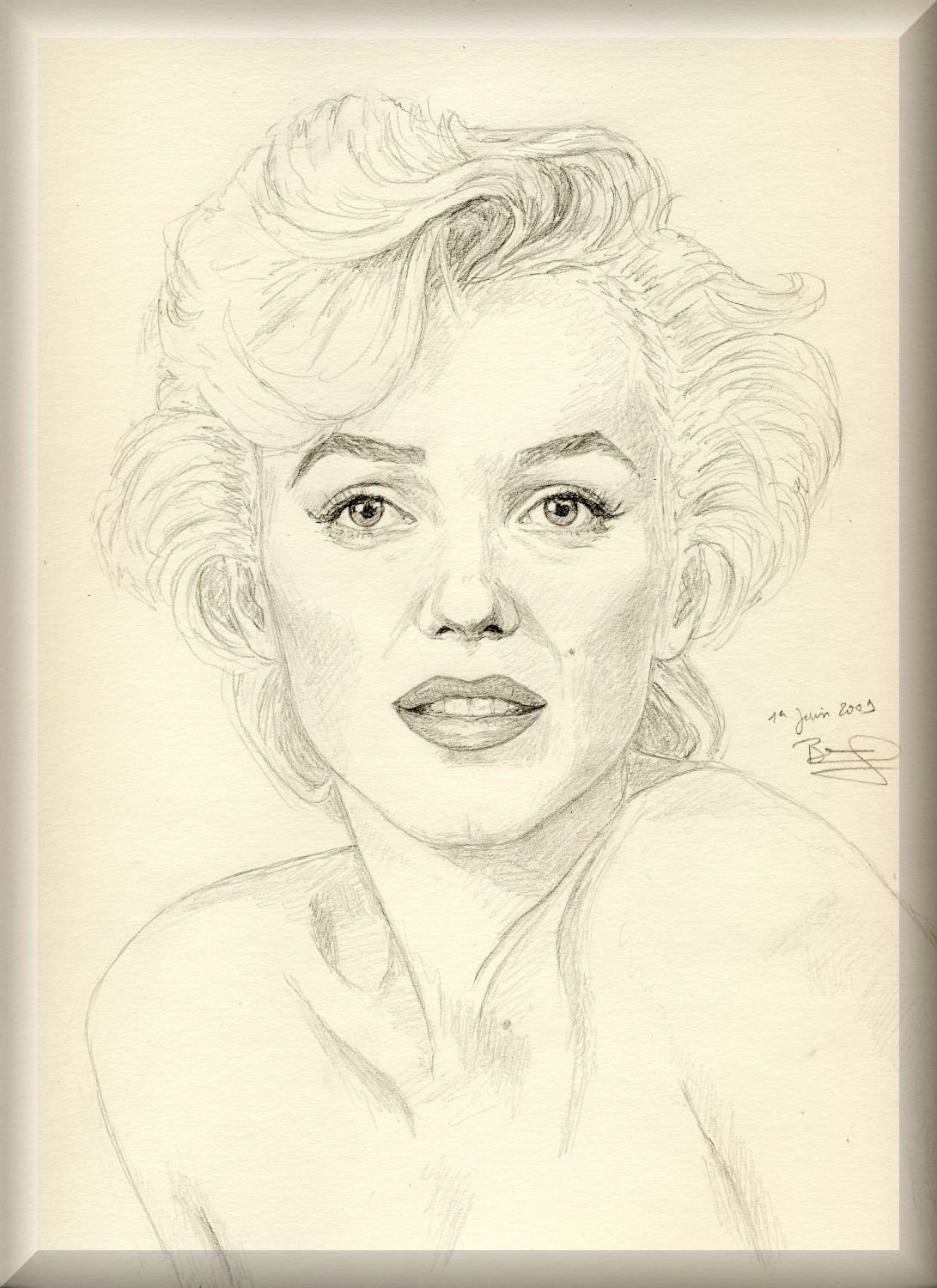 Портрет Мерлин Монро