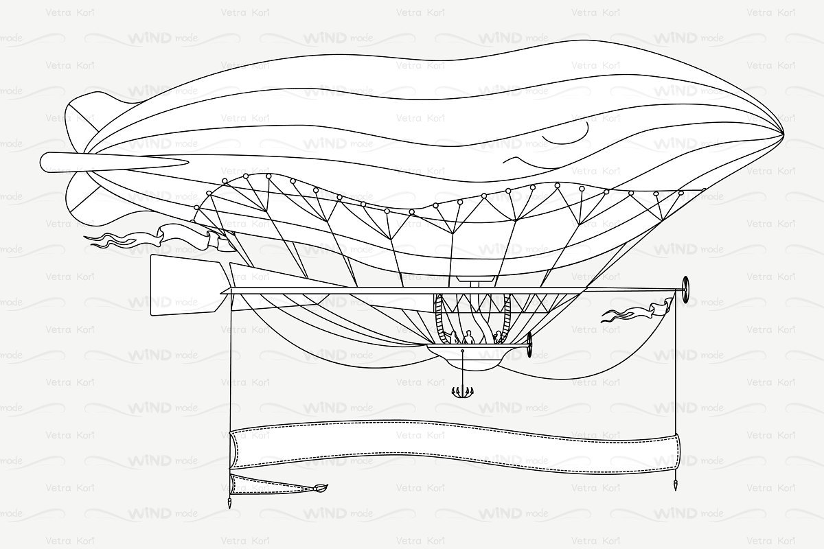 Летательный аппарат карандашом
