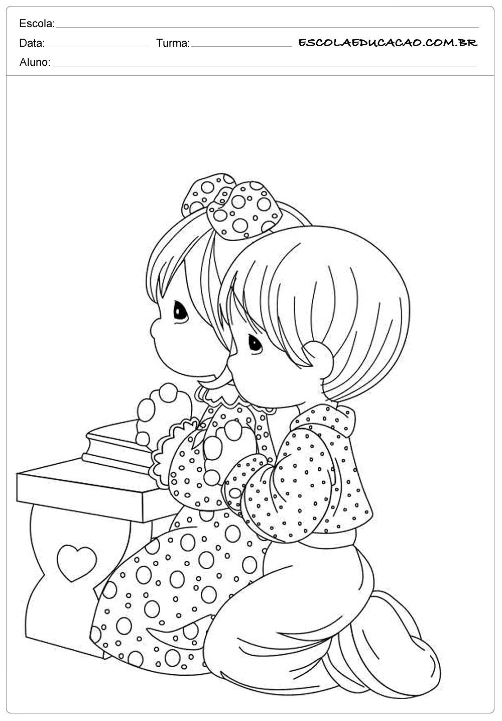 Раскраски для девочек христианские