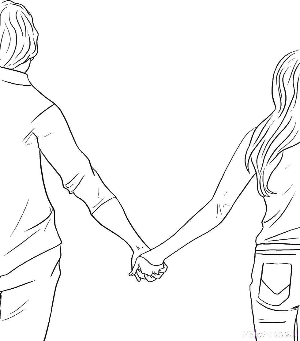 Раскраска подруги