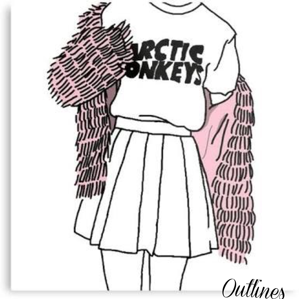 Раскраска волосы девушки