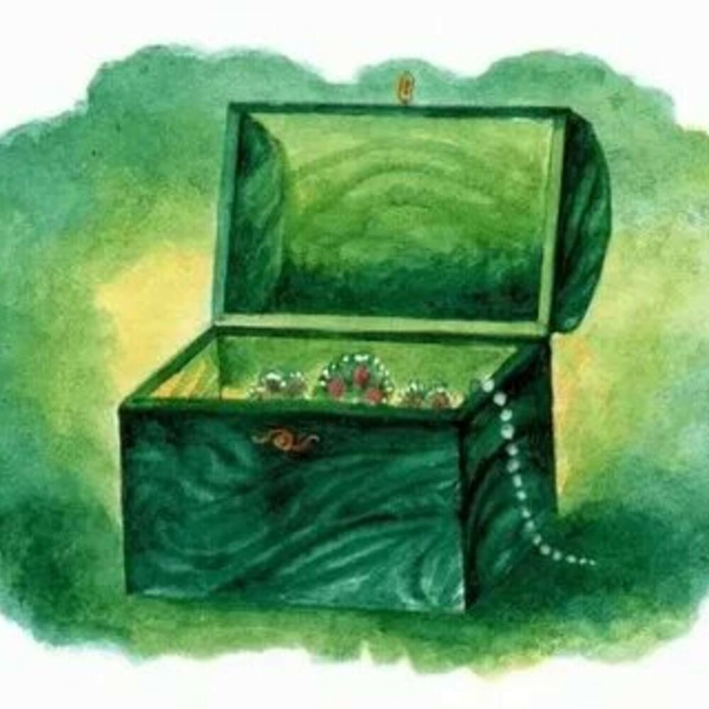 Шкатулка раскраска для детей