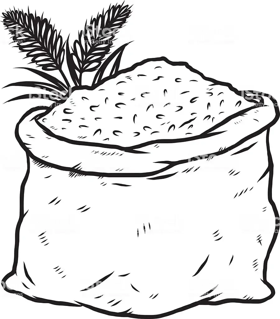 Мука раскраска