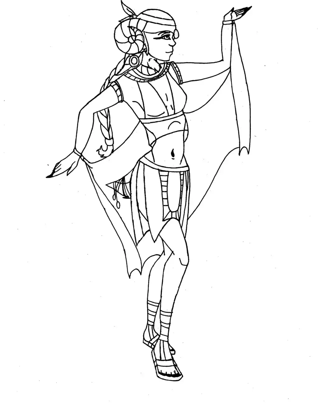 Боги Египта раскраска