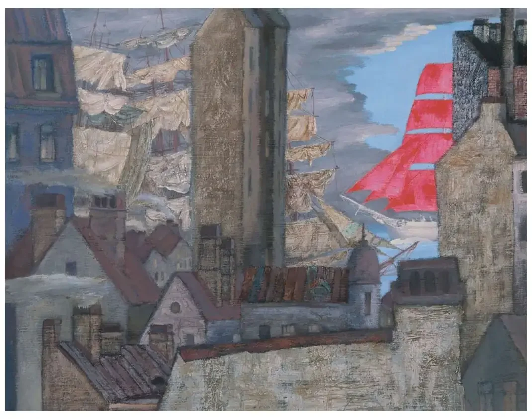 А.Грин Алые паруса иллюстрации Михаил Бычков