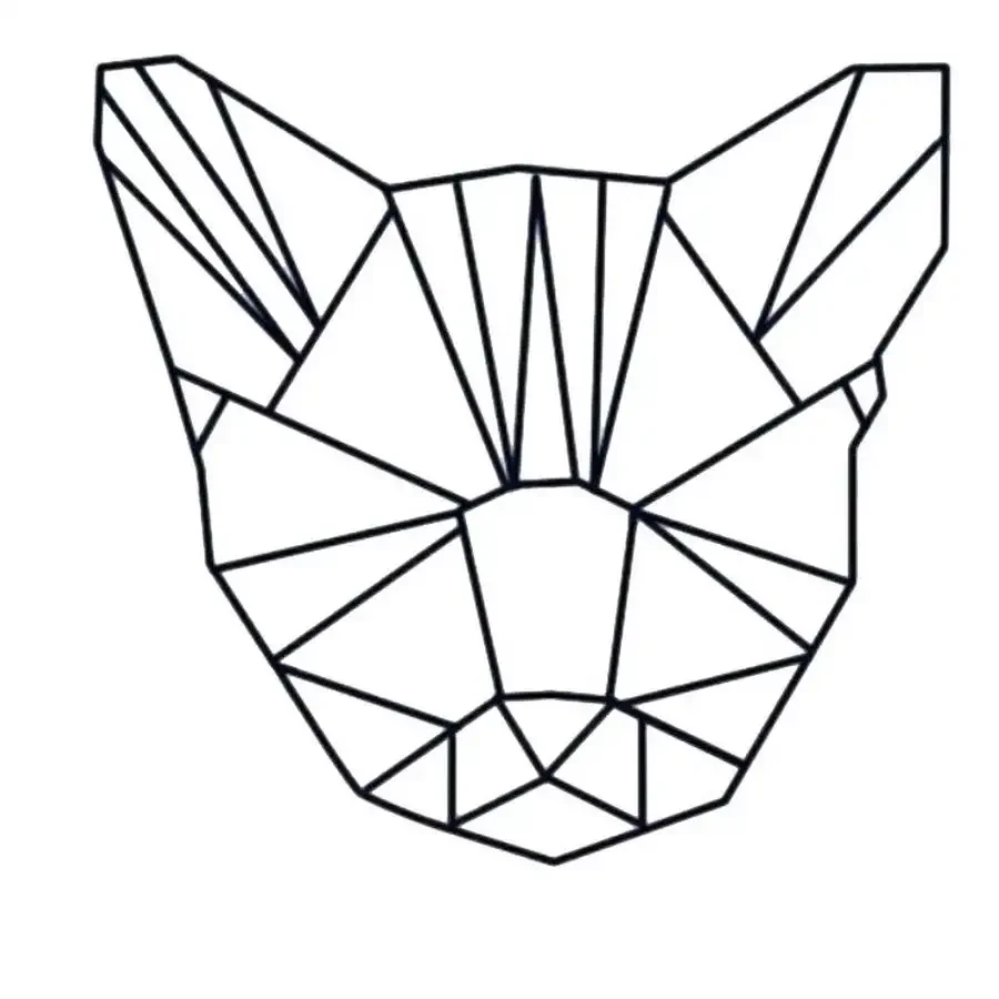 Узоры из прямых линий