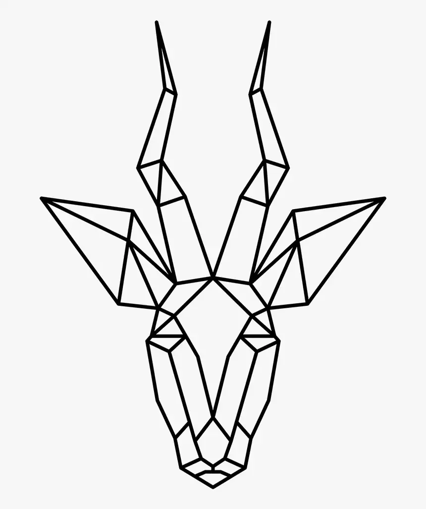 Геометрические животные для детей