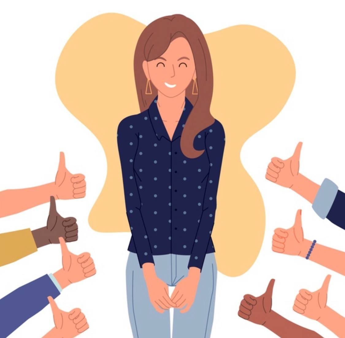 Одобрение иллюстрация