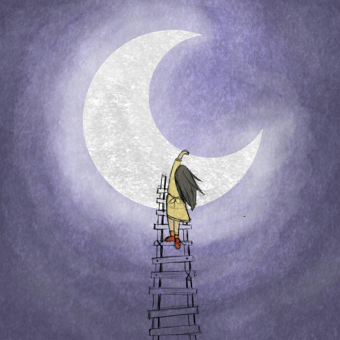 Человечек на Луне