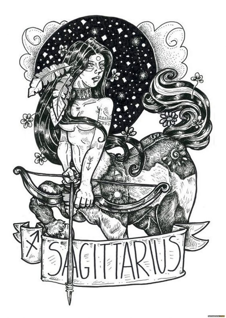 Стрелец Выжигание