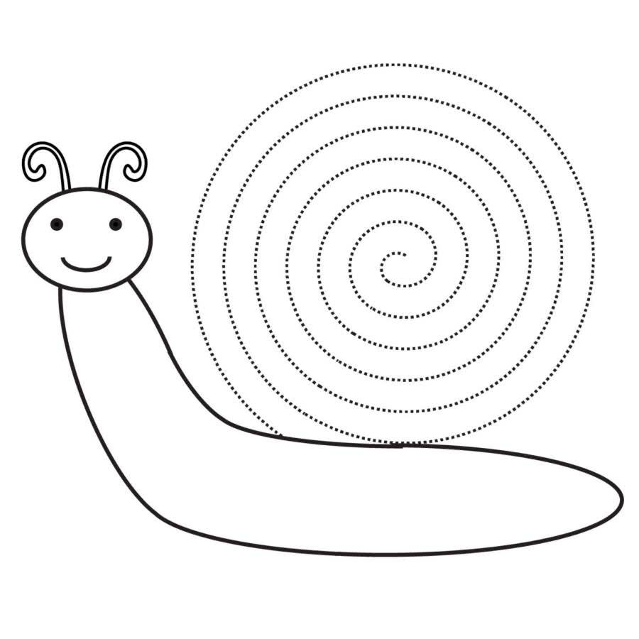 Рисование спиралей для детей