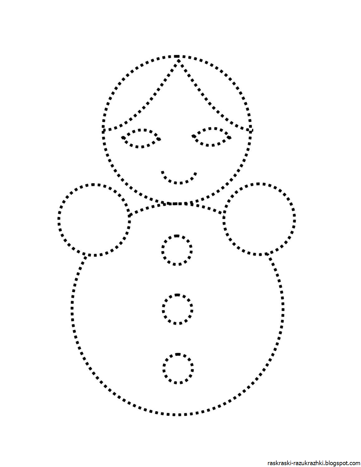 Птичка раскраска для детей 2-3 лет