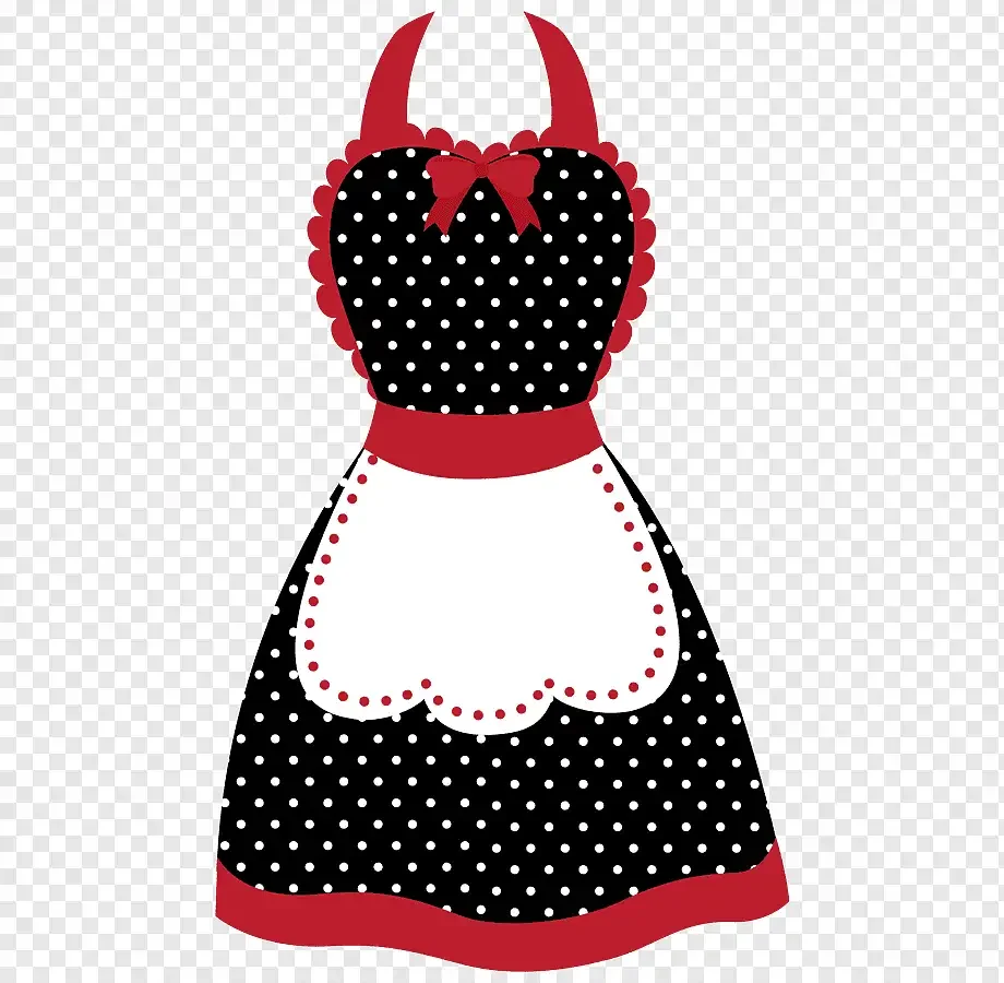 Шаблон платья и фартука