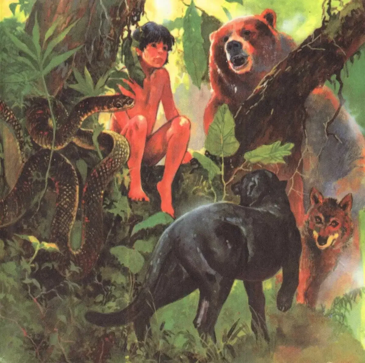 , “Маугли” Редьярда Киплинга