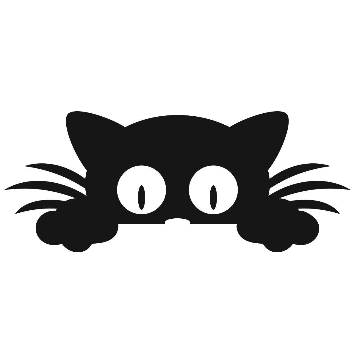 Кошки влюбленные силуэт